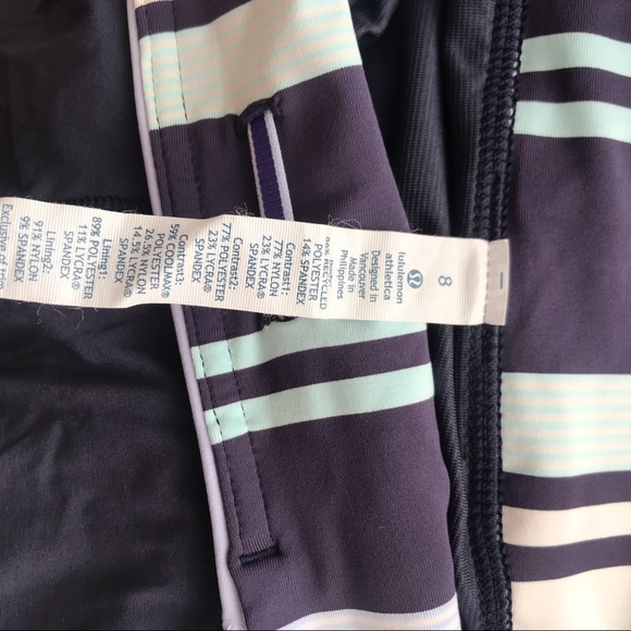 Lululemon Run: Speed Short Blue Purple Size 8 - Picture 4 of 4